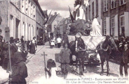  Procession De FURNES - Char De L'ascension -  Boetprocessie Van VEURNE - Ons Heerens Hemelvaart - Veurne