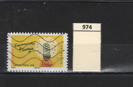 PRIX F. Obl  974 YT 5813 MIC Economisons  Environnement 59 - Used Stamps