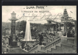 AK Berlin-Halensee, Terrassen Im Luna-Park  - Wilmersdorf