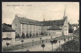 CPA Niederbronn /Els., Kloster Niederbronn Avec Strasse Aérienne  - Andere & Zonder Classificatie