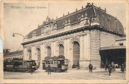 Italy Milano Stazione Centrale Tram Cars - Milano