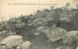  77  FORET DE FONTAINEBLEAU   VUE SUR LE CUVIER CHATILLON - Fontainebleau