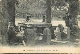  77  FORET DE FONTAINEBLEAU   TABLE DU ROI - Fontainebleau