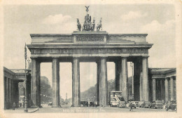 ALLEMAGNE  BERLIN  BRANDENBURGER TOR - Sonstige & Ohne Zuordnung