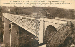 63    VIADUC DES FADES   LE PLUS HAUT D'EUROPE - Andere & Zonder Classificatie