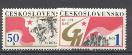 Tchéco   Yvert  2669 à 2672   * *  TB    - Unused Stamps