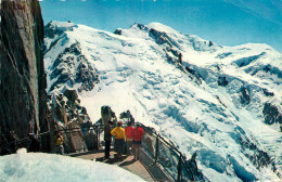 74  CHAMONIX MONT BLANC  TELEPHERIQUE DE L'AIGUILLE DU MIDI - Chamonix-Mont-Blanc