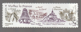 FRANCE 2012 EUROPA VISITEZ LA FRANCE YT 713 OBLITERE - Used Stamps