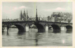 41 - Blois - Le Grand Pont Et L'Eglise Saint Nicolas - Correspondance - CPSM Format CPA - Voyagée En 1945 - Voir Scans R - Blois