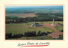 62 - Notre Dame De Lorette - Le Cimetière Militaire - Le Cimetière National - Vue Aérienne - CPM - Voir Scans Recto-Vers - Autres & Non Classés