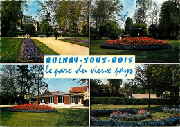93 - Aulnay Sous Bois - Le Parc Du Vieux Pays - Multivues - Fleurs - CPM - Voir Scans Recto-Verso - Aulnay Sous Bois