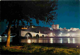 84 - Avignon - Le Pont Saint Bénézet - Le Palais Des Papes - Le Rocher Des Doms Vus De La Tour Philippe Le Bel - CPM - V - Avignon