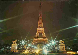 75 - Paris - Tour Eiffel - Vue De Nuit - Carte Neuve - CPM - Voir Scans Recto-Verso - Tour Eiffel