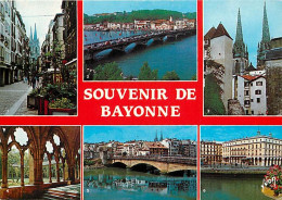 64 - Bayonne - Multivues - Flamme Postale De Hossegor - CPM - Voir Scans Recto-Verso - Bayonne