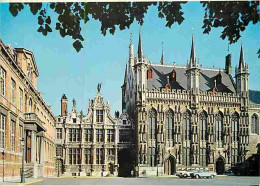 Belgique - Bruges - Hotel De Ville Et Palais De Justice - CPM - Voir Scans Recto-Verso - Brugge