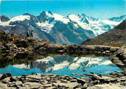 Italie - Lac Lauson - Au Fong Les Glaciers De Gran Paradisio - CPM - Voir Scans Recto-Verso - Andere & Zonder Classificatie