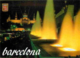 Espagne - Barcelona - Fonts I Palau Nacional De Montjuic - CPM - Voir Scans Recto-Verso - Barcelona