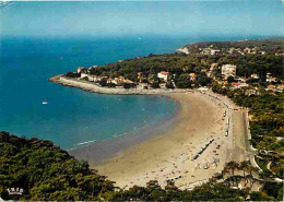 17 - Vaux Sur Mer - La Plage De Nauzan - Vue Aérienne - Flamme Postale - Etat Pli Visible - CPM - Voir Scans Recto-Verso - Vaux-sur-Mer