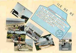 17 - Ile De Ré - Multivues - Anes En Culottes - Folklore - Scènes De Plage - Carte Neuve - CPM - Voir Scans Recto-Verso - Ile De Ré