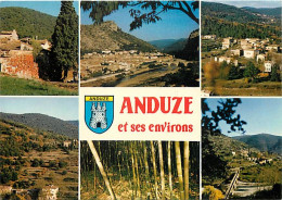 30 - Anduze - Et Ses Environs - Multivues - Blasons - CPM - Voir Scans Recto-Verso - Anduze