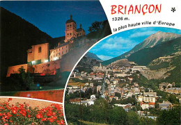 05 - Briançon - Multivues - Fleurs - CPM - Voir Scans Recto-Verso - Briancon