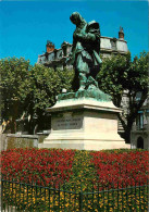 34 - Béziers - Statue Paul Riquet - Fleurs - CPM - Voir Scans Recto-Verso - Beziers