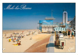 59 - Malo Les Bains - La Digue Promenade Et La Plage - Triporteur - Marchand Itinérant - CPM - Voir Scans Recto-Verso - Malo Les Bains