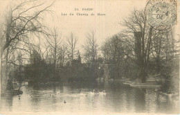 75 - PARIS - LAC DU CHAMP DE MARS - Parken, Tuinen