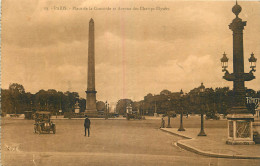 75 - PARIS - L'OBELISQUE PLACE DE LA CONCORDE - Autres Monuments, édifices