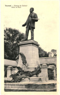 CPA Carte Postale Belgique Tournai Statue De Gallait Dans Le Parc  VM81235 - Doornik