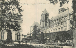 18  BOURGES  JARDIN DE L'ARCHEVECHE - Bourges
