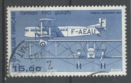 France - Frankreich Poste Aérienne 1984 Y&T N°PA57 - Michel N°F2428v (o) - 15f Farman F60 - 1960-.... Gebraucht