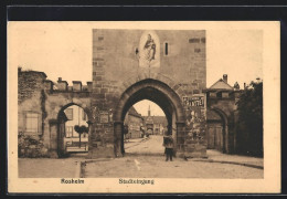 CPA Rosheim, Der Stadteingang  - Autres & Non Classés