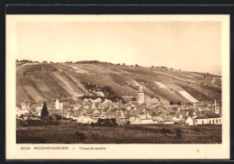 CPA Reichenweier, Vue Générale Avec L'Église  - Autres & Non Classés