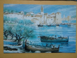 KOV 484-88 - PEINTURE, PENTRE, ART - FRANE DELALLE, PORT, HARBOUR - Paintings