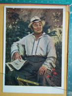 KOV 484-85 - PEINTURE, PENTRE, ART - USUBALIEV, PORTRET - Schilderijen