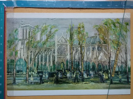 KOV 484-85 - PEINTURE, PENTRE, ART - PREDRAG MILOSAVLJEVIC, NOTRE DAME, PARIS - Peintures & Tableaux