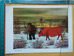 KOV 484-85 - PEINTURE, PENTRE, ART - IVAN LACKOVIC, , COW, VACHE - Peintures & Tableaux