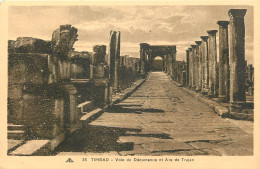  ALGERIE - RUINES ROMAINES DE TIMSAD - Autres & Non Classés