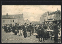 AK Mons, Le Marché-aux-Poissons  - Mons