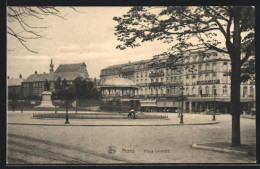 AK Mons, Place Léopold  - Mons