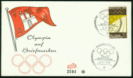 Fd Germany, BRD FDC 1969 MiNr 587 | Olympic Games München (stamped Hamburg) #fdc-3008 - 1961-1970