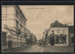 AK Péruwelz, Rue De La Gare  - Peruwelz