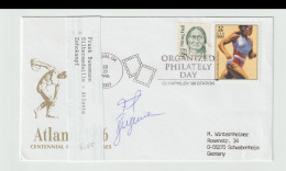 Autograph Cover: Frank Buseman, A German Decathlete. He Started His Career As A 110 M Hurdler And Was Junior World Champ - Estate 1996: Atlanta