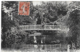 Chatenay Malabry. La Passerelle Du Lac Des Pépinières Croux Et Fils. - Chatenay Malabry