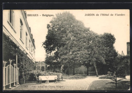 AK Bruges, Jardin De L`Hotel De Flandre  - Autres & Non Classés