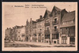 AK Mariakerke, Bains, La Rue De L`Archiduc  - Other & Unclassified