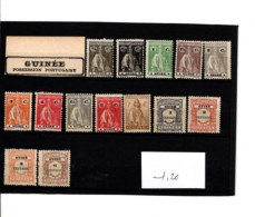 Lot De 14  Timbres Oblitérés,Guinée Portugaises , Voir Scan. - Sonstige & Ohne Zuordnung