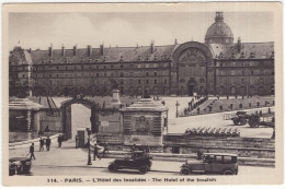 114. - Paris: RENAULT AG ,CITROËN B14 - L'Hotel Des Invalides - (France) - Toerisme