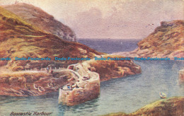 R640340 Boscastle Harbour. Davidson Bros. Marlborough Series. No. 7020. 1909 - Monde